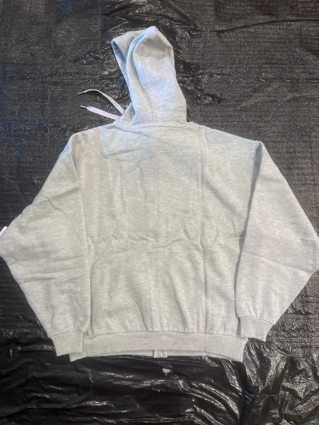 grey full zip