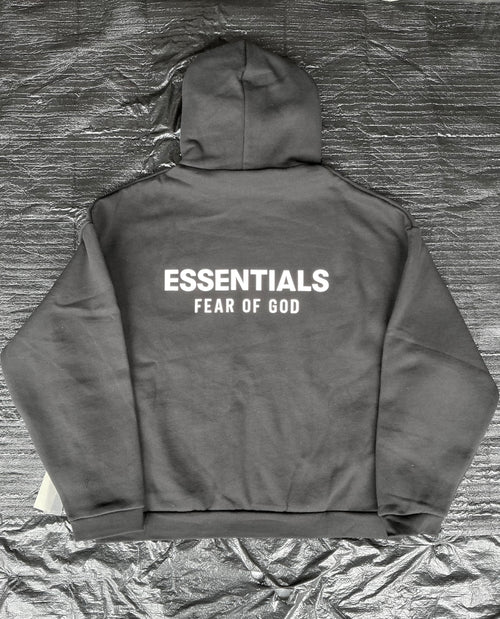 Blk ess hoodie