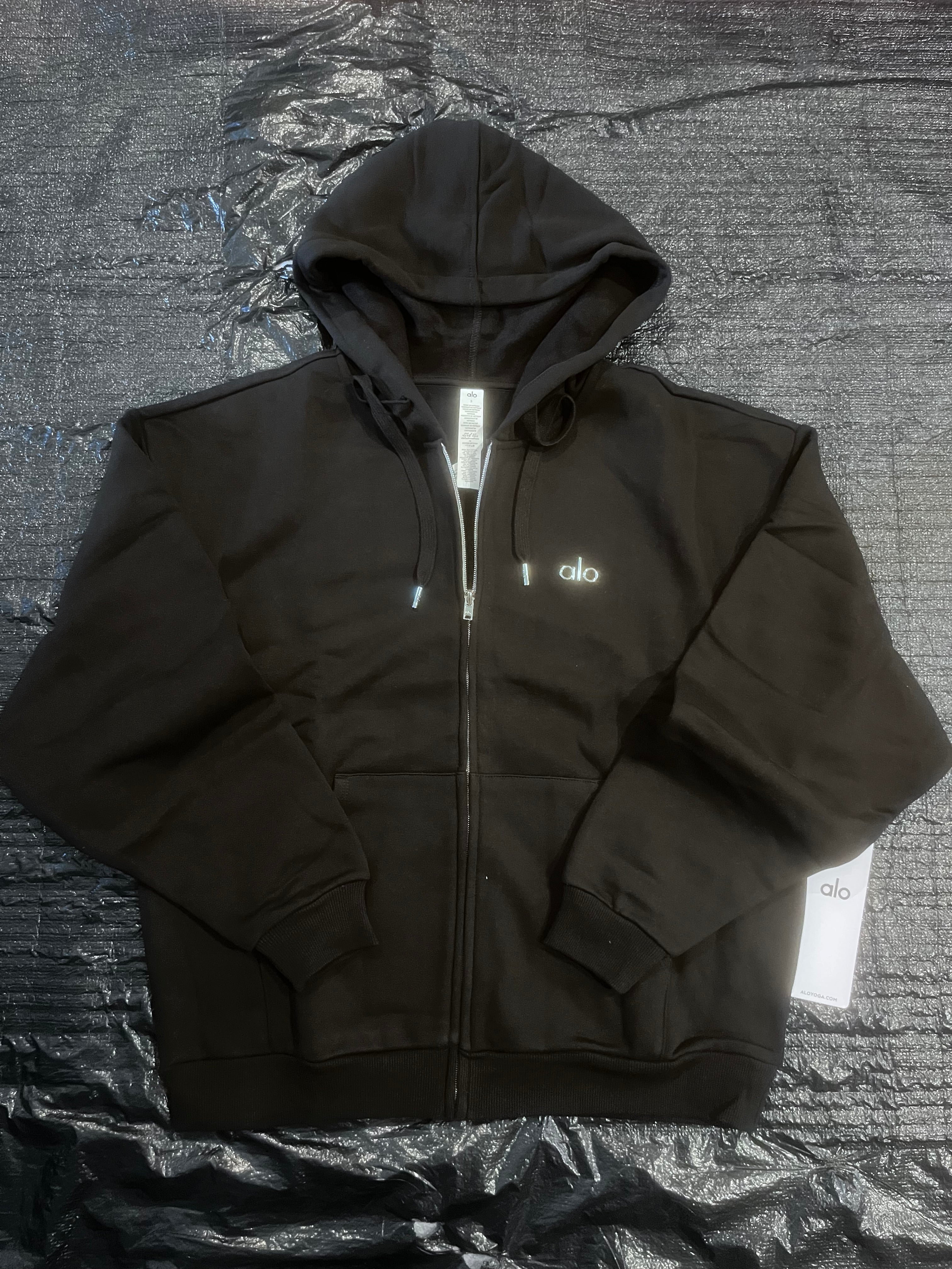 black full zip