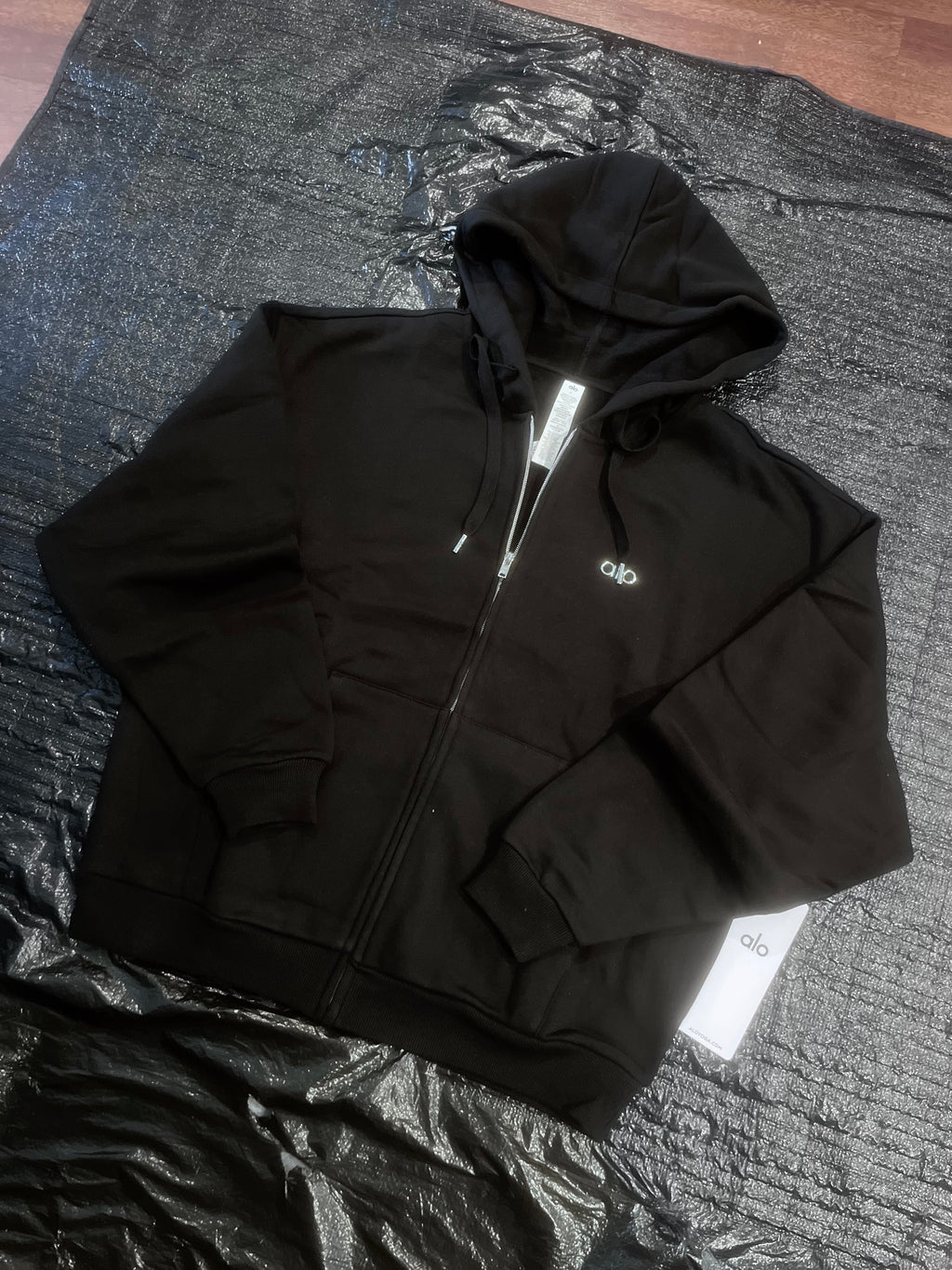 black full zip