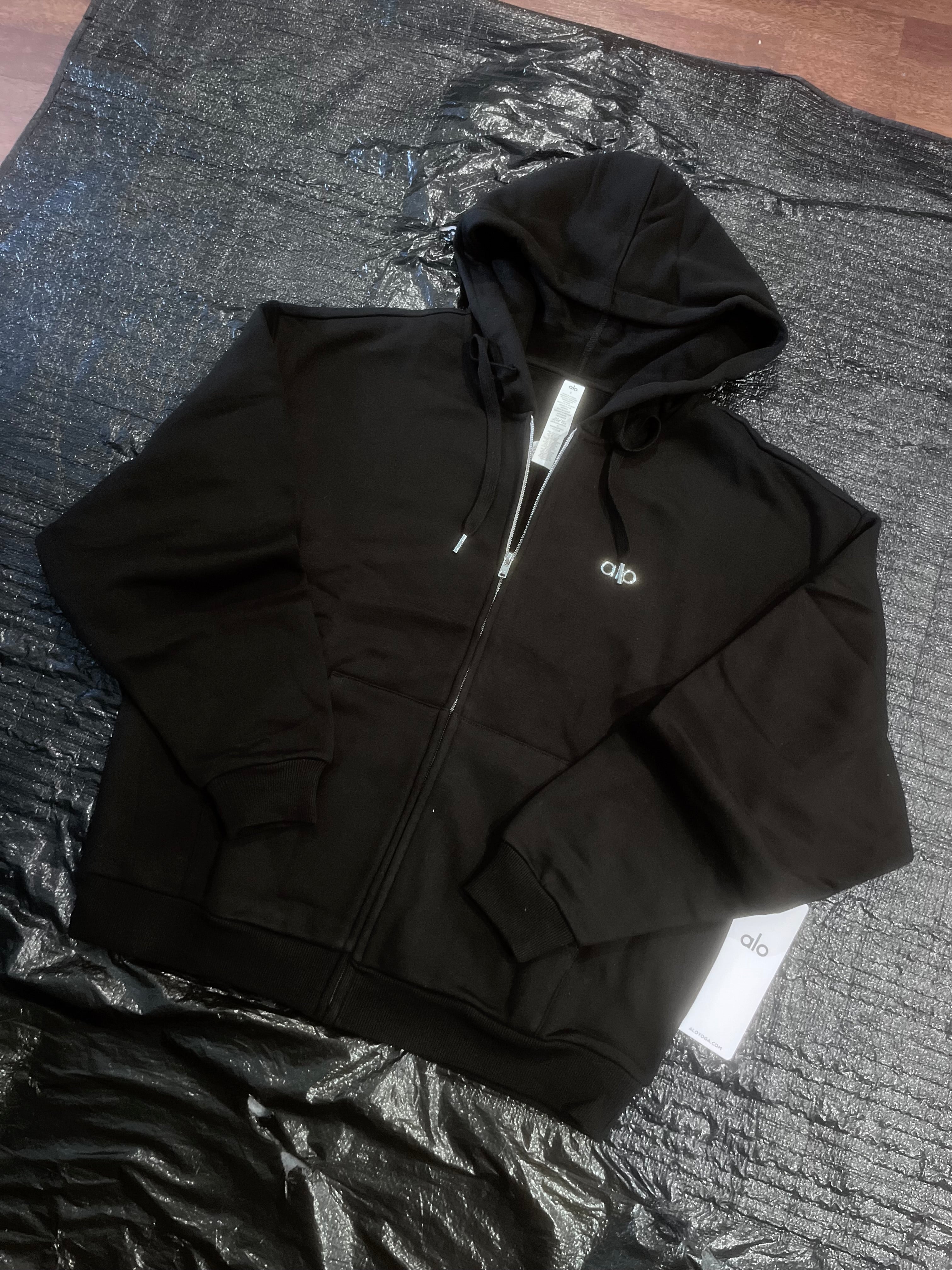 black full zip