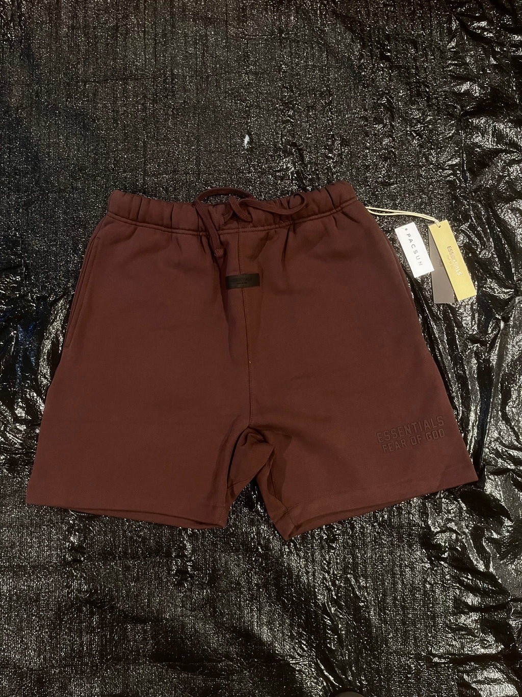 plum shorts