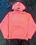Coral hoodie