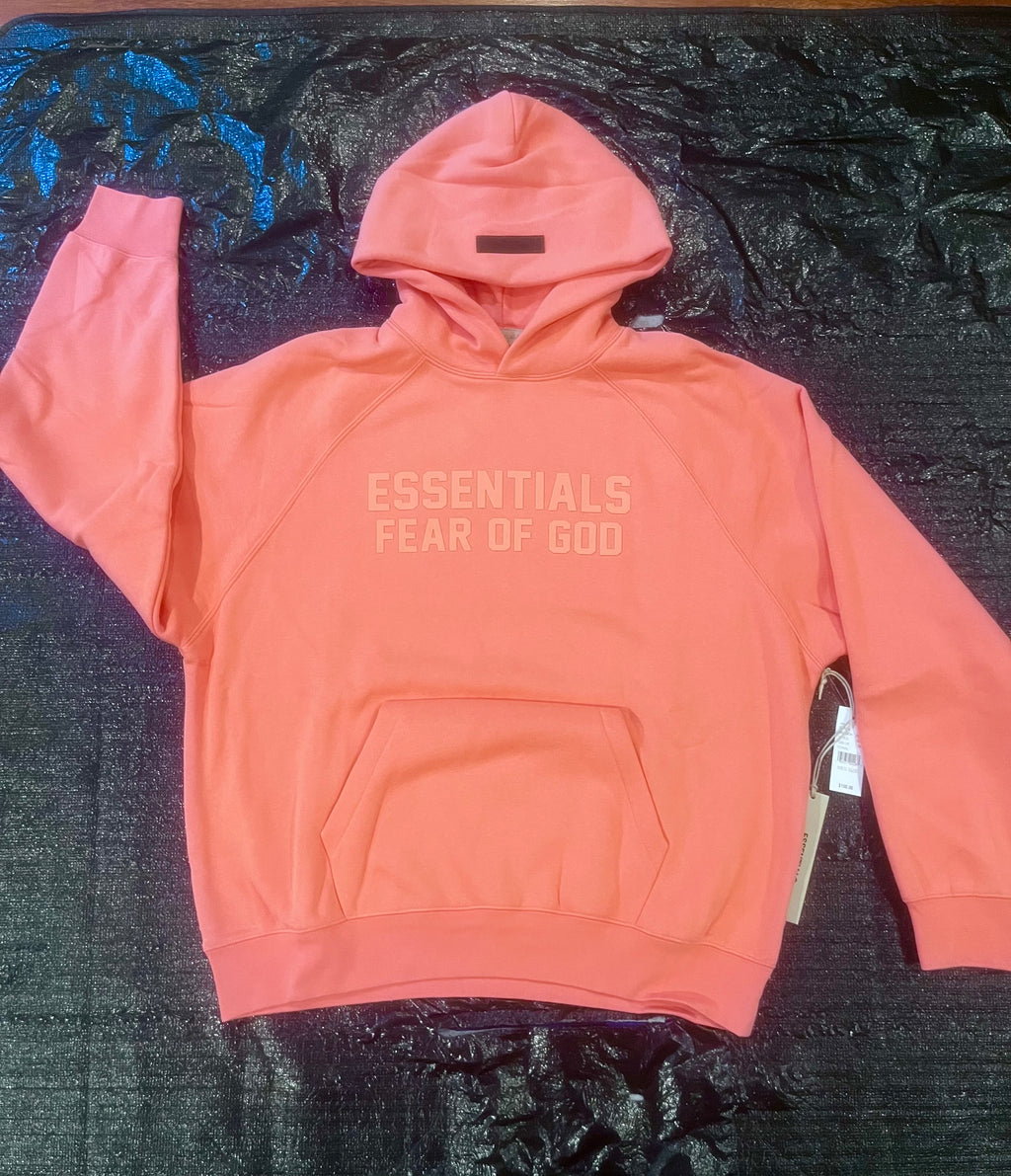 Coral hoodie