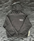Blk ess hoodie