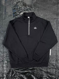Quarter Zip Black