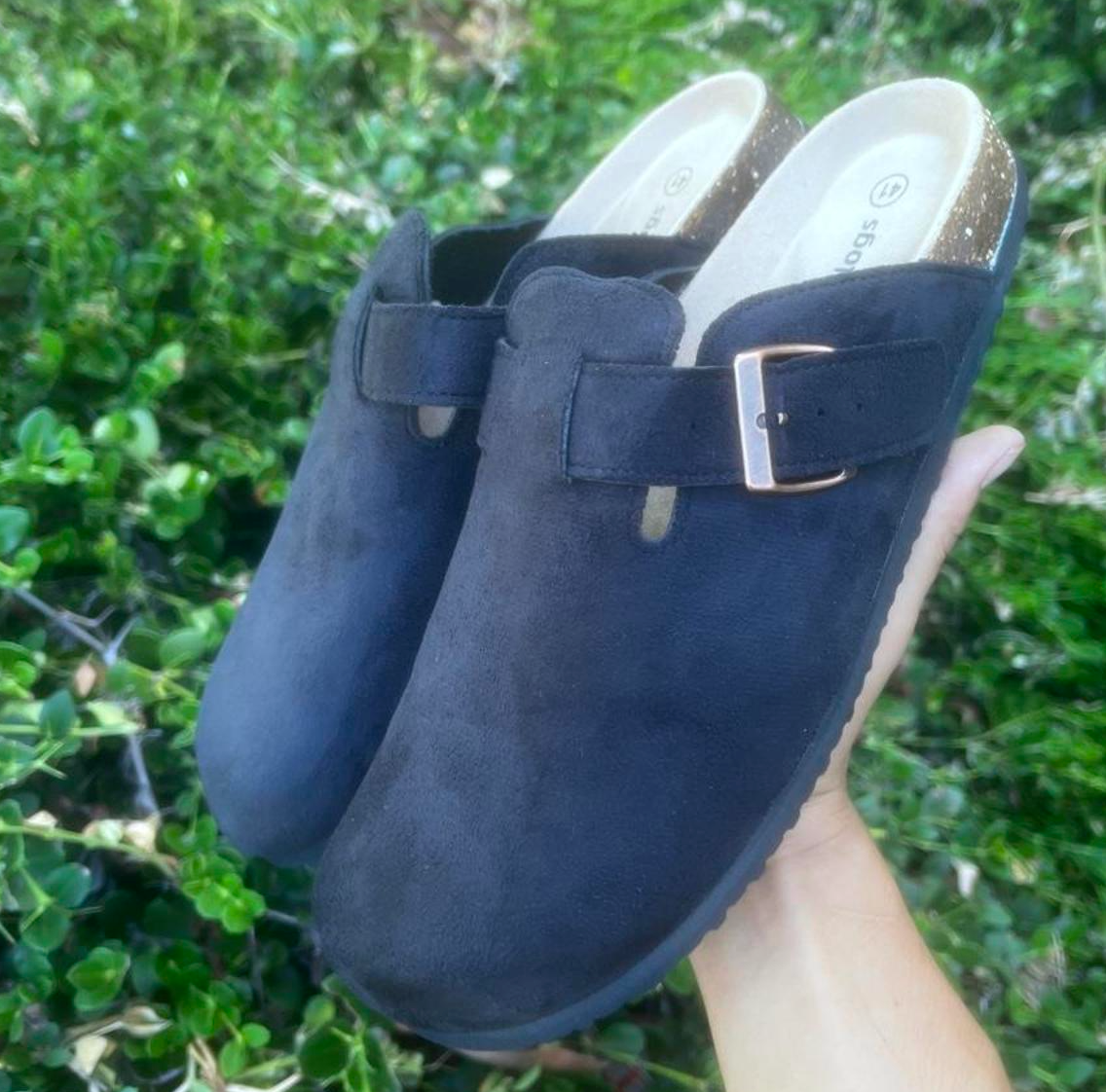confort clog black