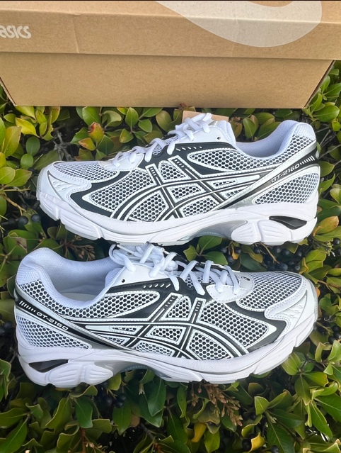 ASICS GT-2160 White Graphite Grey Men's Low Top Athletic Sneaker 1203A275-115
